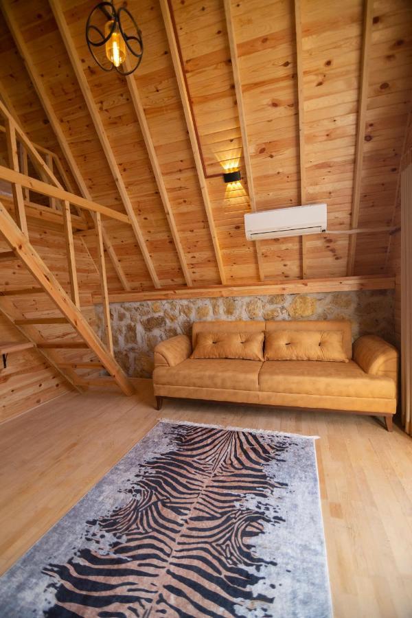 Gaia Bungalows Foça Bagian luar foto